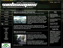 Tablet Screenshot of memphissites.com